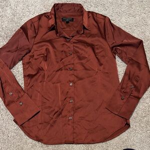 Banana Republic Rich Brown Dress Shirt